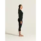 CRAFT Wool 95 Driekwart Thermobroek Zwart Melange Dames — afbeelding 9