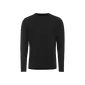 CRAFT Wool 95 CN Thermoshirt Lange Mouwen Zwart Melange Heren — afbeelding 1