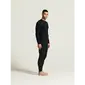 CRAFT Wool 95 CN Thermoshirt Lange Mouwen Zwart Melange Heren — afbeelding 7