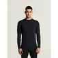 CRAFT Wool 95 CN Thermoshirt Lange Mouwen Zwart Melange Heren — afbeelding 9