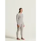 CRAFT Wool 95 CN Thermoshirt Lange Mouwen Grijs Melange Dames — afbeelding 8