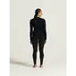 CRAFT Wool 95 CN Thermoshirt Lange Mouwen Zwart Melange Dames — afbeelding 3