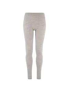 CRAFT Wool 95 Thermobroek Lang Grijs Melange Heren