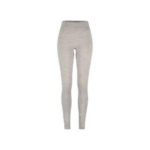 CRAFT Wool 95 Thermobroek Lang Grijs Melange Dames