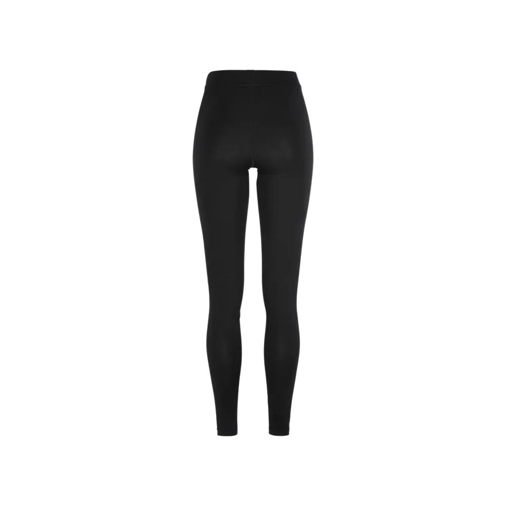 CRAFT Wool 95 Thermobroek Lang Zwart Melange Dames