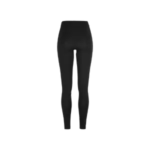 Craft Wool 95 Thermobroek Lang Zwart Melange Dames
