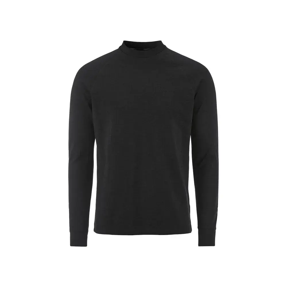 CRAFT Wool Comfort RN Thermoshirt Lange Mouwen Zwart Heren
