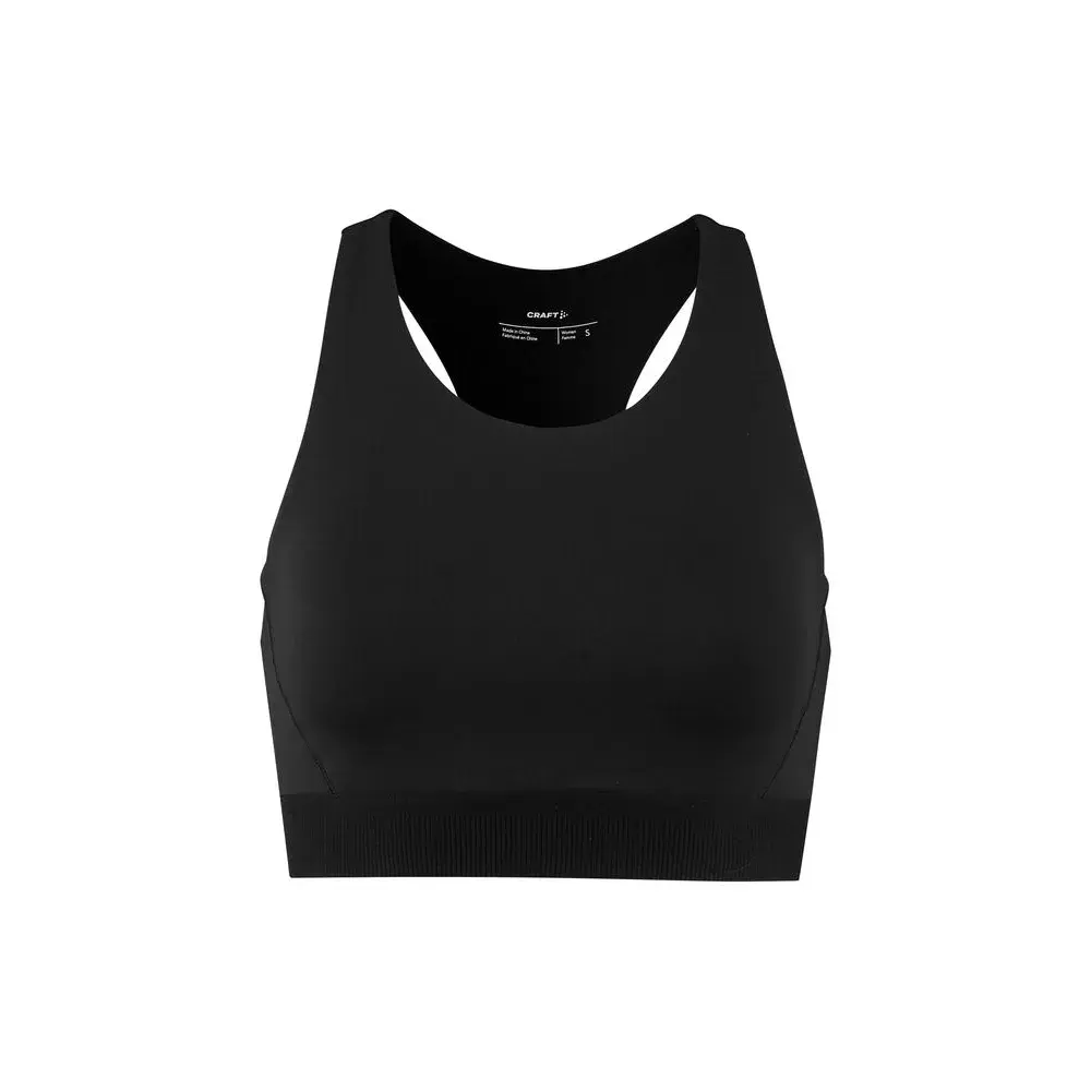 CRAFT Wool Hybrid Sport BH Zwart