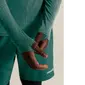 CRAFT Wool Hardloopshirt Lange Mouwen PERIDOT/MELANGE Heren — afbeelding 8