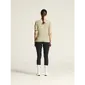 CRAFT Wool Hardloopshirt Korte Mouwen Lichtbruin Melange Dames — afbeelding 5