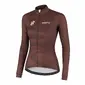Craft Simone Cornelisse Fietsshirt Lange Mouwen Bruin Dames