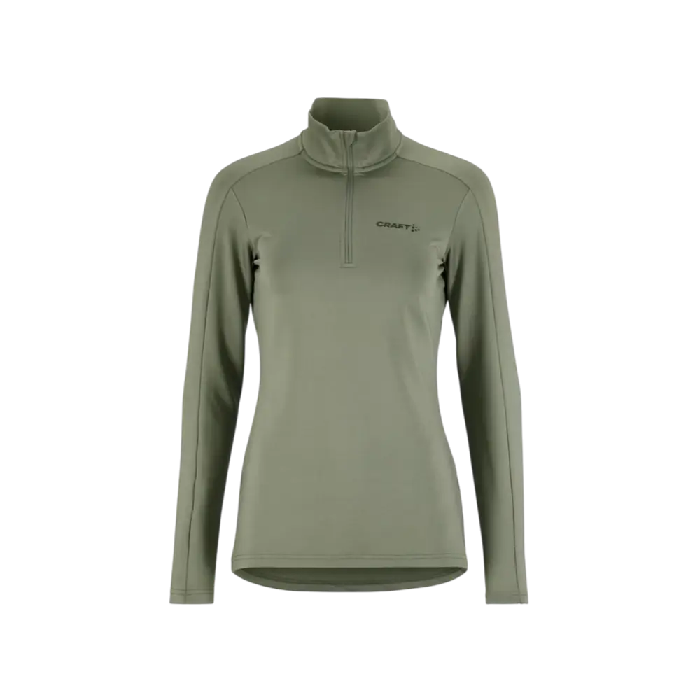 CRAFT CORE Gain Midlayer Lange Mouwen Leaf Groen Dames