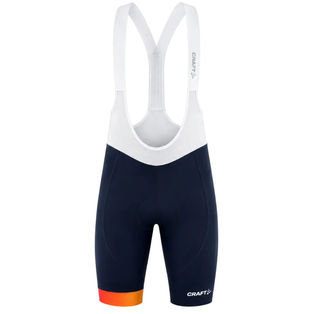 CRAFT LMTD 3.0 Eneco Tour Fietsbroek Kort Blauw/Oranje Heren