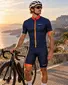 CRAFT LMTD 2.0 Eneco Tour Fietsshirt Korte Mouwen Blauw/Oranje Heren — afbeelding 2