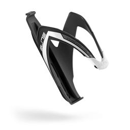Elite Custom Race Black Mat Logo White Bidonhouder