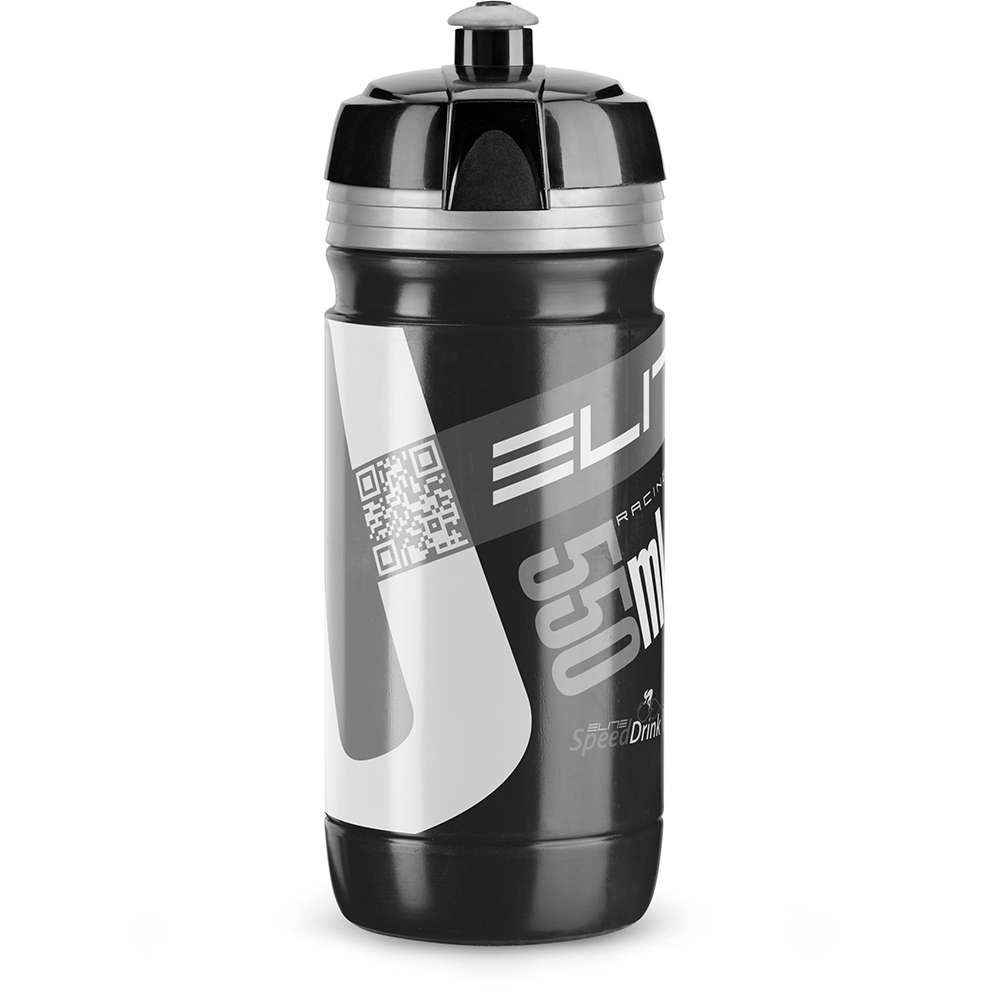 Elite Bidon Corsa Zwart Zilver Logo 550ML