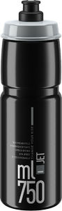 Elite Jet Logo Bidon Zwart/Grijs 750ml
