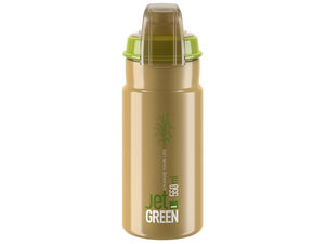 Elite Jet Green Plus Logo Bidon Bruin/Groen 550ml