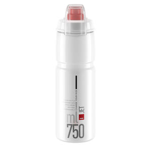 Elite Jet Plus Logo Bidon Transparant/Rood 750ml