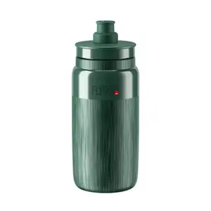 Elite Fly Tex Logo Bidon Donkergroen/Grijs 550ml