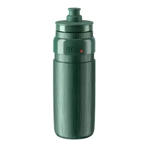 Elite Fly Tex Logo Bidon Donkergroen/Grijs 750ml