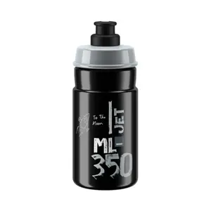 Elite Jet Logo Bidon Zwart/Grijs 350ml