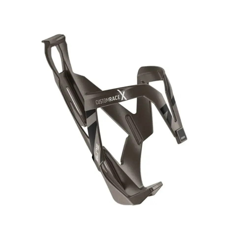 Elite Custom RaceX Logo Bidonhouder Titanium/Zwart