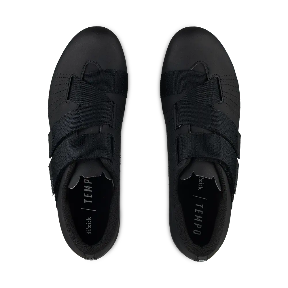 Fizik Tempo R5 Powerstrap Wielrenschoenen Zwart/Zwart