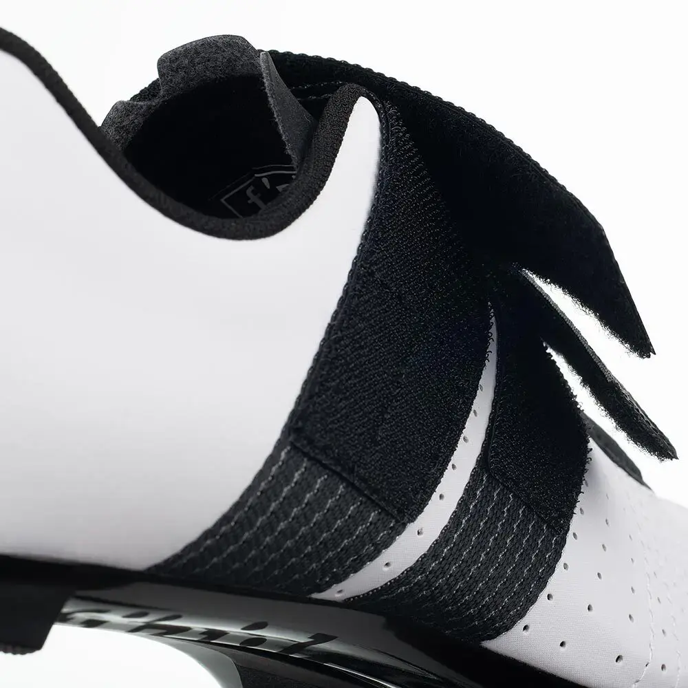 Fizik Tempo R5 Powerstrap Wielrenschoenen Wit/Zwart