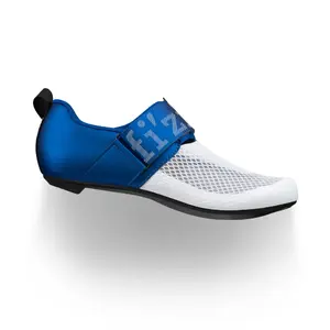 Fizik Transiro Hydra Triathlonschoenen Wit/Metallic Blauw