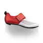Fizik Transiro Hydra Triathlonschoenen Wit/Metallic Rood