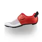 Fizik Transiro Hydra Triathlonschoenen Wit/Metallic Rood
