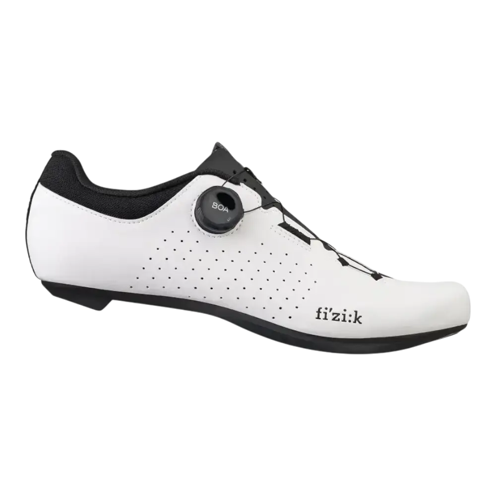 FIZIK Vento Omna R5 Wide Boa Wielrenschoenen Wit/Zwart