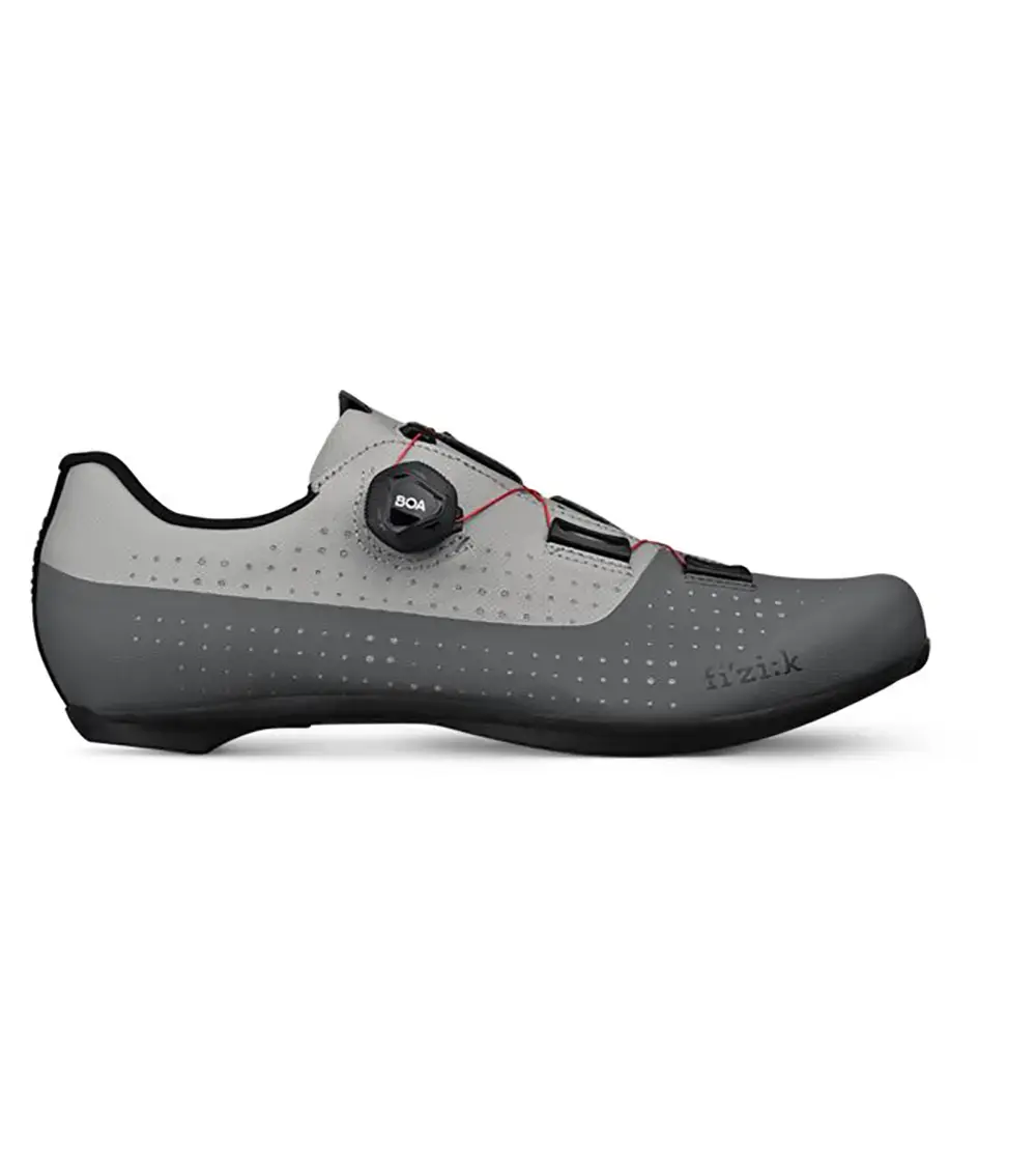 Fizik Tempo Overcurve R4 Wielrenschoenenen Grijs/Rood