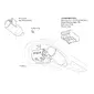 Fizik Gravita Alpaca Fietszadel 130mm  Carriage Kit Zwart