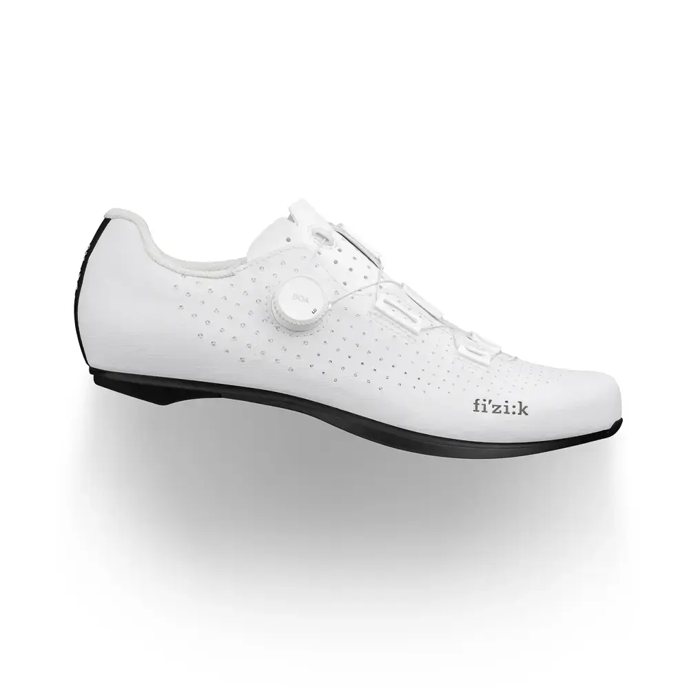 Fizik Tempo Decos Carbon Wide Wielrenschoenen Wit
