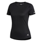 adidas Run It Hardloopshirt Korte Mouwen Zwart Dames