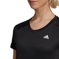 adidas Own The Run Hardloopshirt Korte Mouwen Zwart/Wit Dames