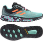 adidas Terrex Two Flow Hardloopschoenen  Mintgroen/Oranje/Zwart/Roze  Heren
