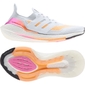 adidas Ultraboost 21 Hardloopschoenen Lichtgrijs/Oranje Dames