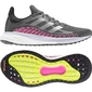 adidas Solar Glide 3 ST Hardloopschoenen Grijs/Zilver Dames