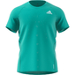 adidas Adi Runner Hardloopshirt Korte Mouwen Mintgroen Heren