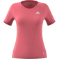 adidas Adi Runner Hardloopshirt Korte mouwen Roze Dames