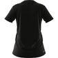 adidas BL Hardloopshirt Korte Mouwen Zwart/Wit Dames