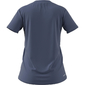 adidas BL Hardloopshirt Korte Mouwen Blauw/Wit Dames