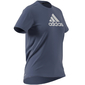 adidas BL Hardloopshirt Korte Mouwen Blauw/Wit Dames