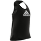 adidas BL Hardloopshirt Zonder Mouwen Zwart/Wit Dames
