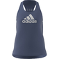 adidas BL Hardloopshirt Zonder Mouwen Blauw/Wit Dames