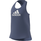adidas BL Hardloopshirt Zonder Mouwen Blauw/Wit Dames
