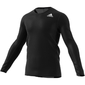 adidas TF Hardloopshirt Lange Mouwen Zwart Heren